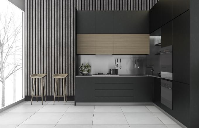 Wood4Wall paneel in een keuken