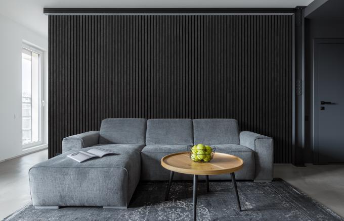 Wood4Wall paneel in een woonkamer